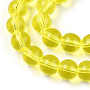 Transparent Glass Beads Strands GLAA-T032-T8mm-12-2