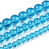 Transparent Glass Beads Strands GLAA-T032-T4mm-06-4