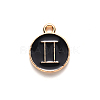 Alloy Enamel Pendants ENAM-S124-01A-08I-2