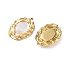 Natural Freshwater Shell Pendants SA-CBA11D7-13A-G-2