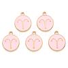 Alloy Enamel Pendants X-ENAM-S124-01A-09A-2