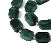 Natural Fuchsite Beads Strands G-T138-26A-11-3