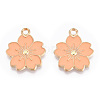 Alloy Enamel Pendants ENAM-S121-115K-3