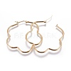 304 Stainless Steel Hoop Earrings EJEW-L226-014C-2