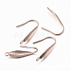 Ion Plating(IP) 316 Surgical Stainless Steel Earring Hooks STAS-H392-03RG-1