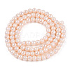 Electroplate Opaque Glass Beads Strands X-GLAA-T032-P4mm-AB09-3