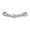 304 Stainless Steel Links Connector Charms STAS-K267-22B-P-1