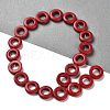 Synthetic Howlite Beads Strands TURQ-F018-12-3