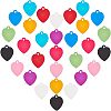 30Pcs 10 Colors Aluminum Blank Pendants ALUM-FH0001-07-1
