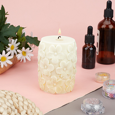 Column with Round DIY Candle Silicone Molds DIY-WH0265-61-1