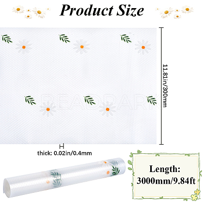 Washable PE Liner Mats for Drawer AJEW-WH20006-32A-1