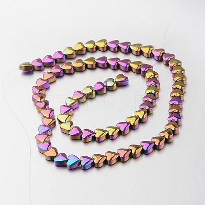 Electroplate Non-magnetic Synthetic Hematite Bead Strands X-G-F300-22A-02-1