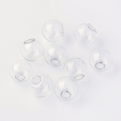 Round Mechanized One Hole Blown Glass Globe Ball Bottles LS-X-BLOW-R001-16mm-1