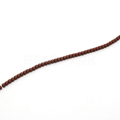 Non-magnetic Synthetic Hematite Beads Strands G-WH0018-01N-1