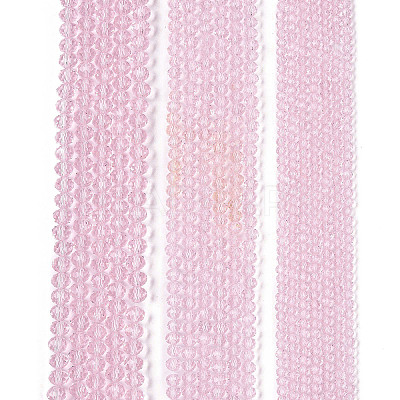 Glass Beads Strands EGLA-A034-T6mm-D10-1