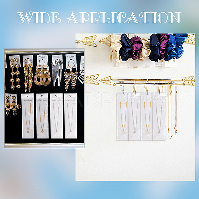 Rectangle Necklace Display Sets Cardboard Paper Cards NDIS-NB0001-03-1