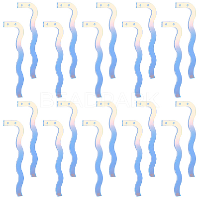 20Pcs Acrylic 2-Hole Earring Try-On Stick EDIS-FG0001-60-1