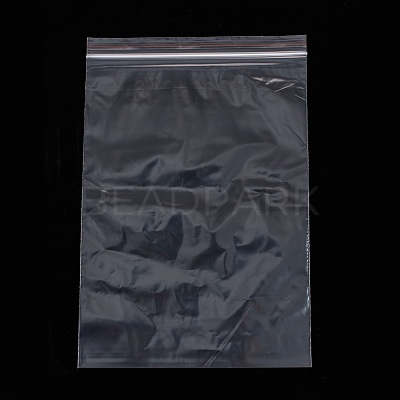 Plastic Resealable Packaging Bags X-OPP-Q002-22x32cm-1
