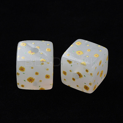 Printed Acrylic Beads MACR-S374-11C-01-1