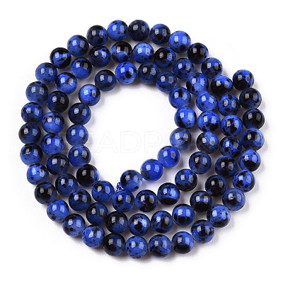 Drawbench Style Dyed Natural Freshwater Shell Beads Strands SHEL-T019-01G-1