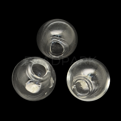 Round Handmade Blown Glass Globe Ball Bottles X-BLOW-R002-12mm-1