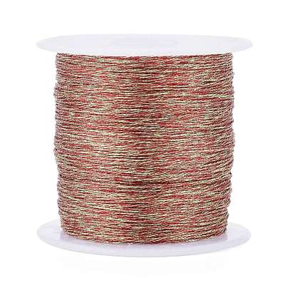 Polyester Braided Metallic Thread OCOR-I007-B-35-1