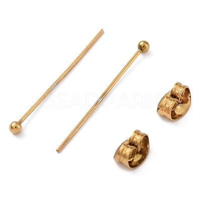 Ion Plating(IP) 304 Stainless Steel Ball Head Pins STAS-L238-007B-G-01-1