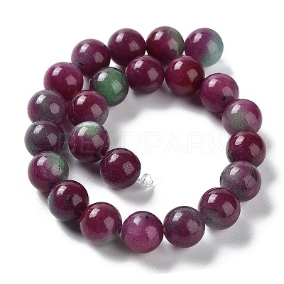 Dyed Natural Malaysia Jade Beads Strands G-G021-01B-05-1