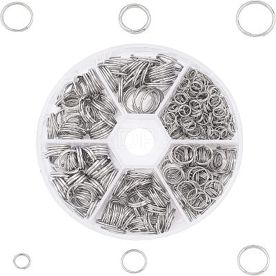 304 Stainless Steel Split Rings STAS-UN0018-69P-1