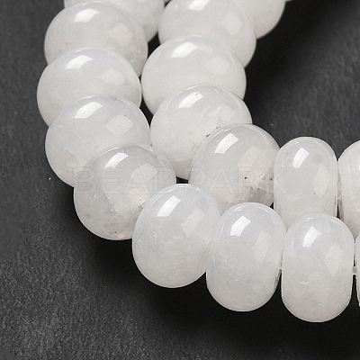 Natural White Jade Beads Strands G-D481-17A-1