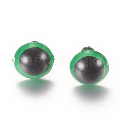 Craft Plastic Doll Eyes Stuffed Toy Eyes X-DIY-R039-12mm-06-1