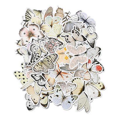 50Pcs PVC Self-Adhesive Stickers STIC-P010-02-1