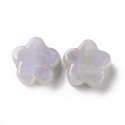 Opaque Acrylic Beads OACR-E014-13E-1