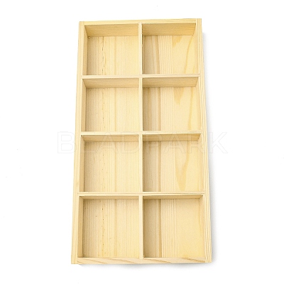 Wooden Storage Box AJEW-M210-01B-1