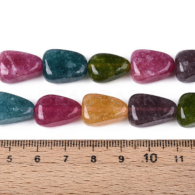 Natural White Jade Beads Strands G-N354-02A-09-1