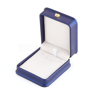 PU Leather Necklace Pendant Gift Boxes LBOX-L005-F03-1