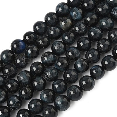 Grade B Natural Tiger Eye Beads Strands LS-G-F591-18-8mm-03-1