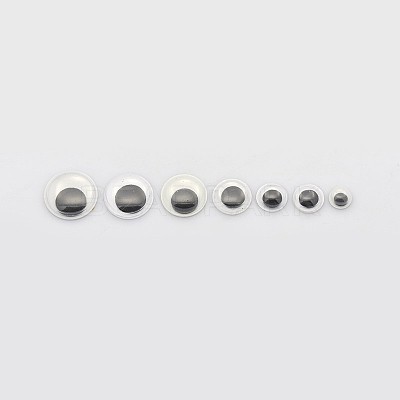Wobbly Eye Plastic Cabochons KY-X0003-1