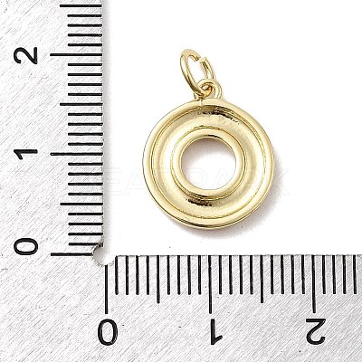 Brass Enamel Pendants KK-P338-23G-03-1