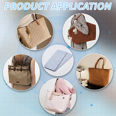 Rectangle Felt Bag Bottom AJEW-WH0460-132-1