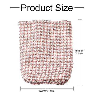 Cloth Tartan Gift Candy Drawstring Bags ST-CJ0003-01A-1