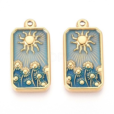 304 Stainless Steel Pendants STAS-N109-150A-G-1
