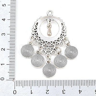 Tibetan Style Alloy Pendants AL-CBAAECB-02AS-D-1