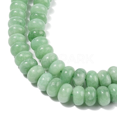 Dyed Natural White Jade Beads Strands G-G107-A21-01-1