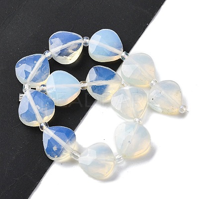 Opalite Beads Strands G-P570-E10-02-1