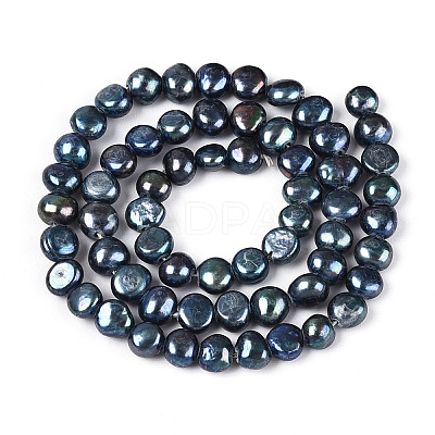 Natural Cultured Freshwater Pearl Beads Strands PEAR-I004-01C-1