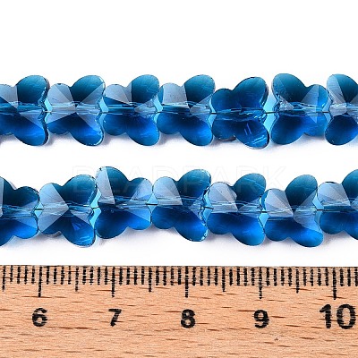 Transparent Glass Beads GLAA-Q066-10mm-B08-1