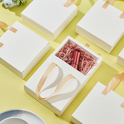 Foldable Paper Drawer Boxes CON-WH0087-31A-1
