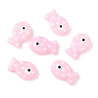 Painted Glass Beads Enamel Beads X-LAMP-D303-04A-1