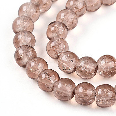 Crackle Glass Beads Strands LS-CCG-Q001-6mm-07-1